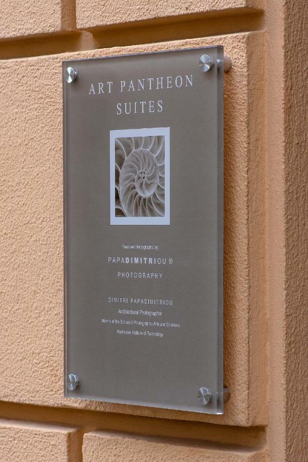 Art Pantheon - Suites & Apartments Athen Eksteriør bilde
